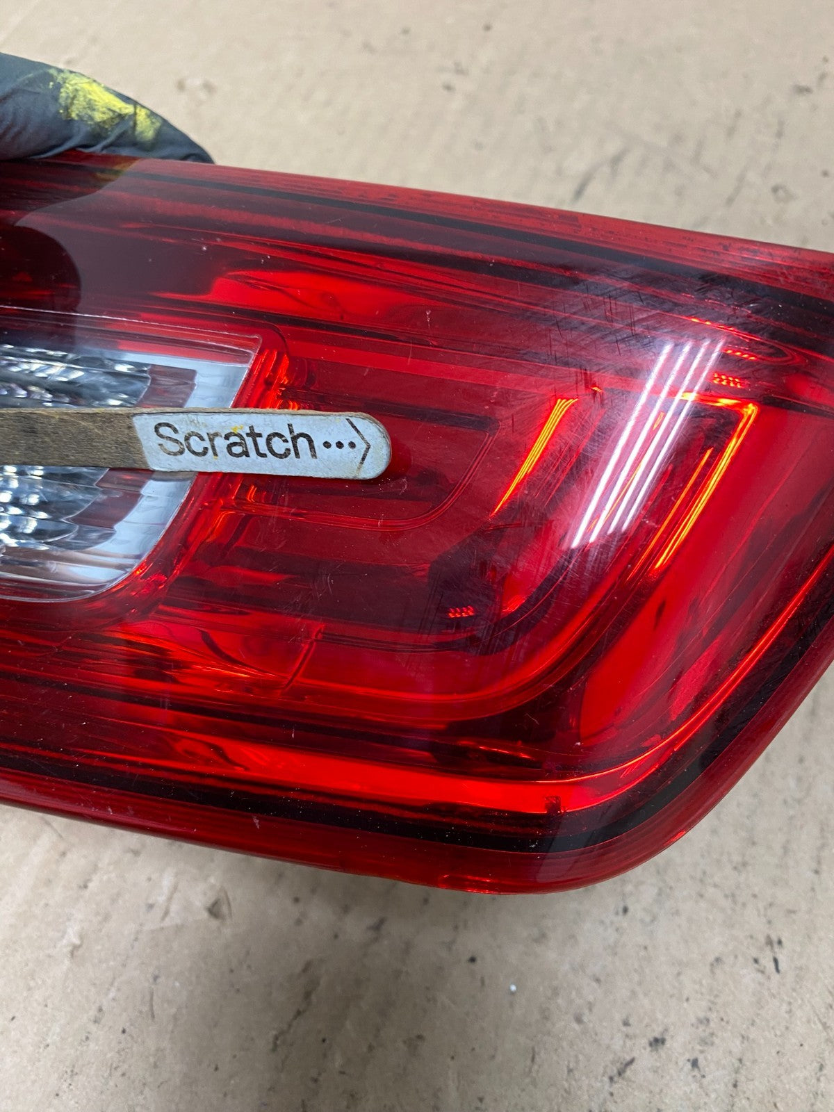 2010 to 2018 Mitsubishi Outlander Sport Left Side Inner Tail Light P9372 DW6