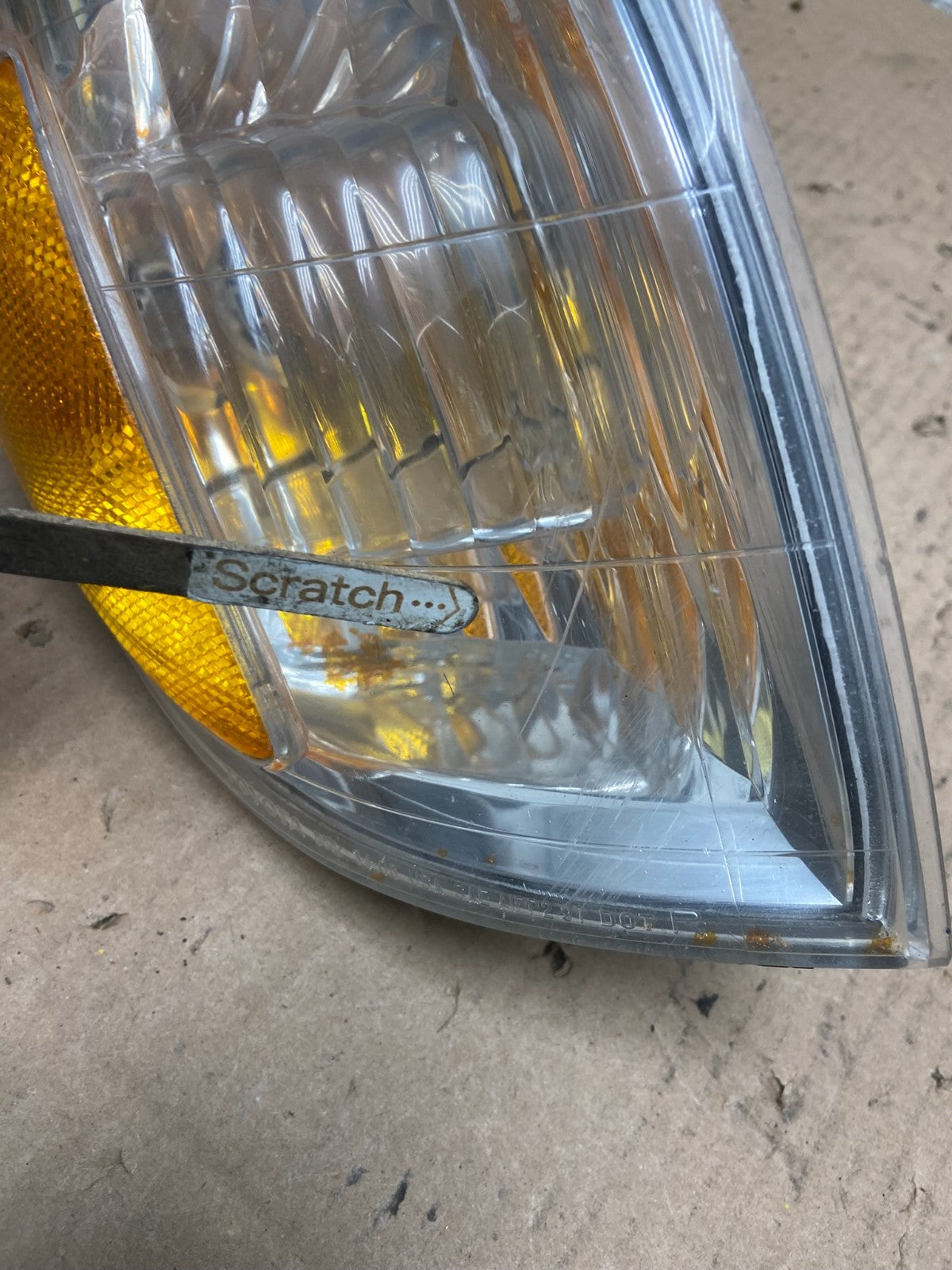 1992-1994 Mercedes W140 S600SEL S600 Right Passenger RH Turn Signal OEM Y0166 DG3