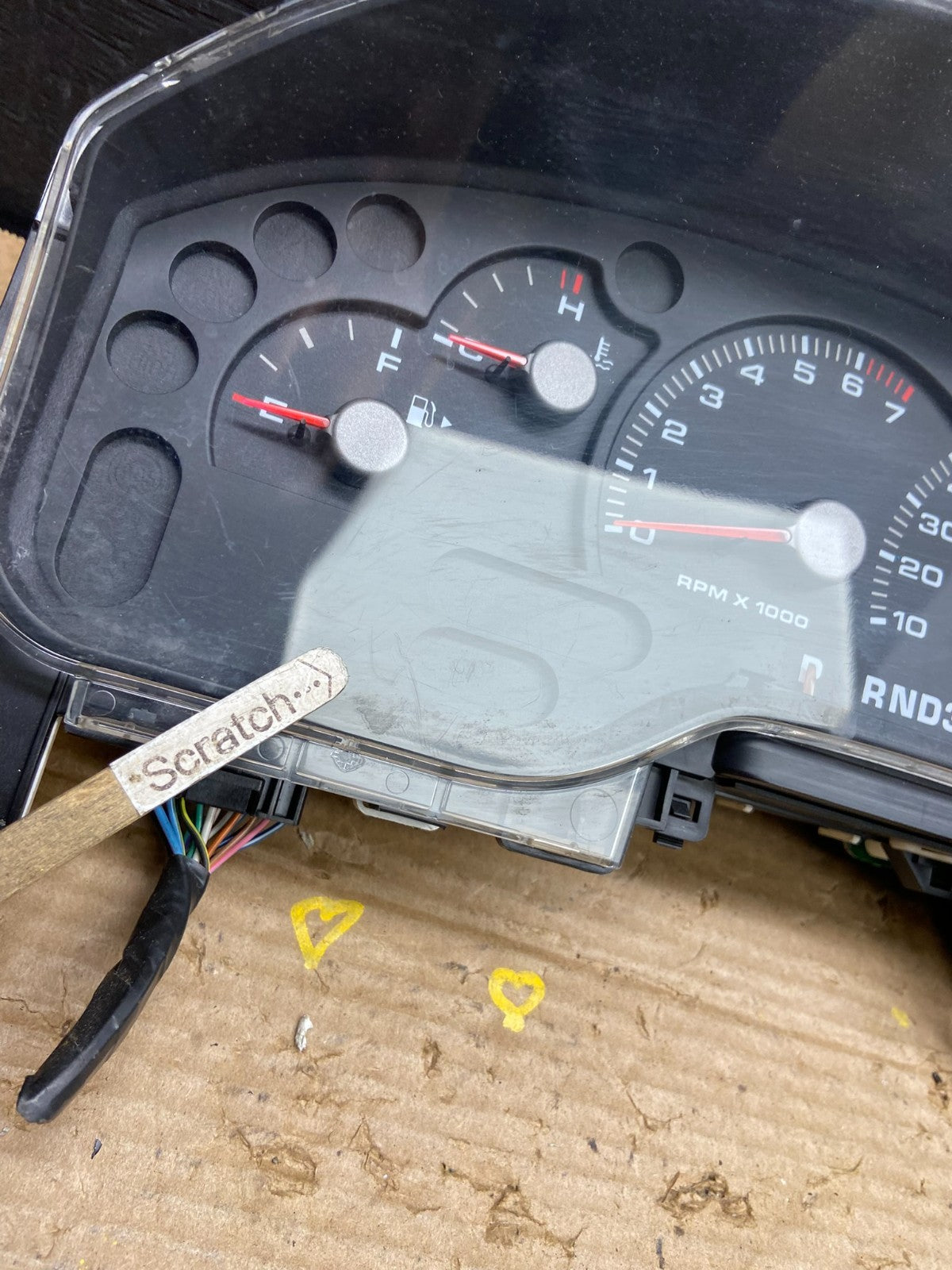 2001 2002 2003 Ford Explorer Speedometer Cluster Gauge Oem w6340 DG1