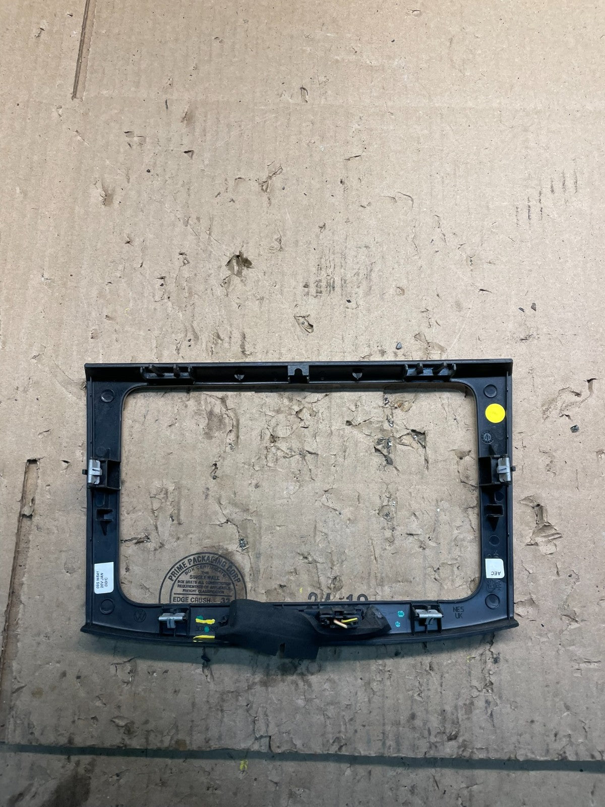 2013 to 2017 Volkswagen CC Radio Dashboard Bezel Trim Cover OEM V8783 DG3