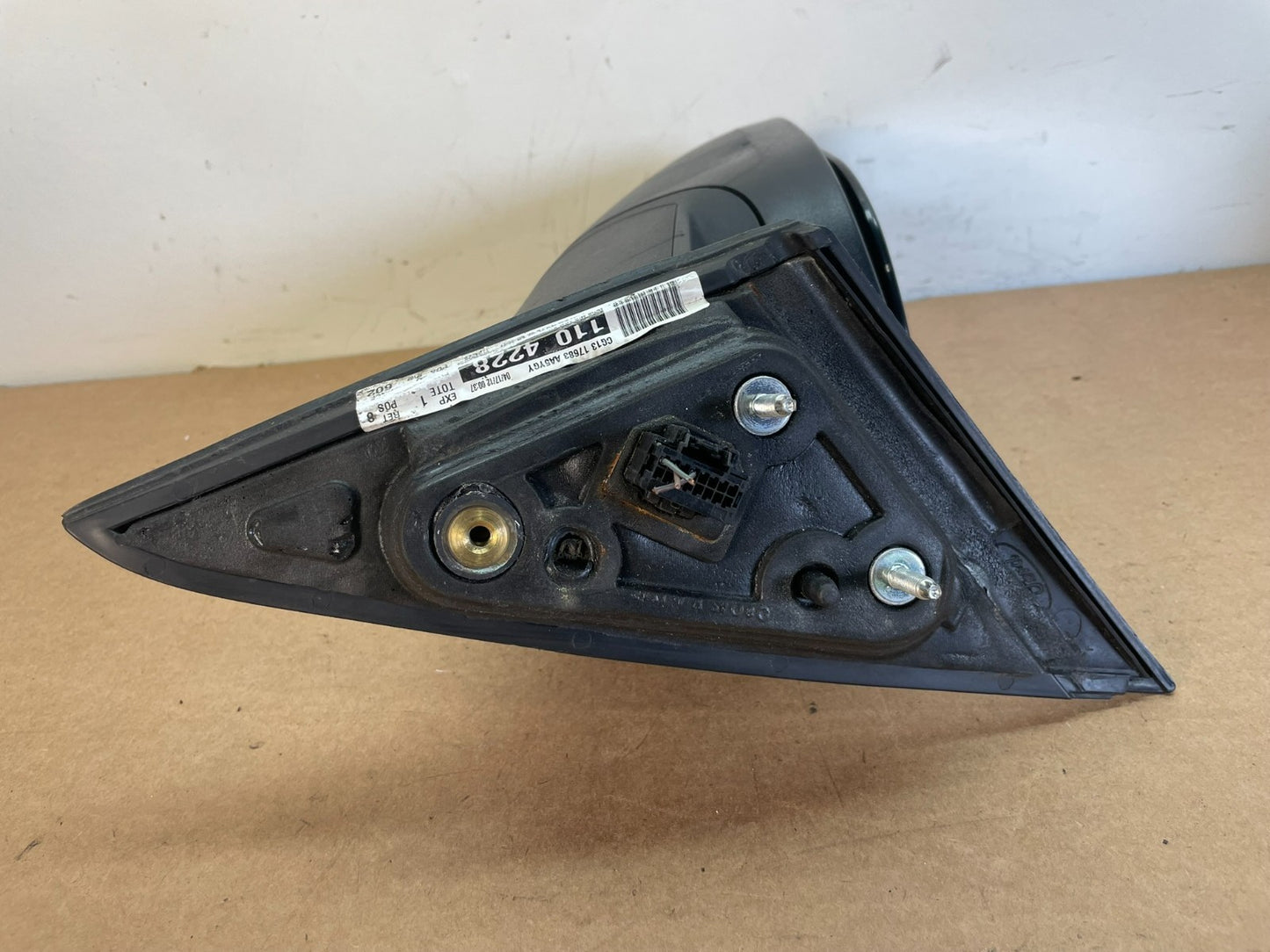 2010-2018 Ford Taurus Left Driver LH Side View Door Heated Mirror AF8692 DG4