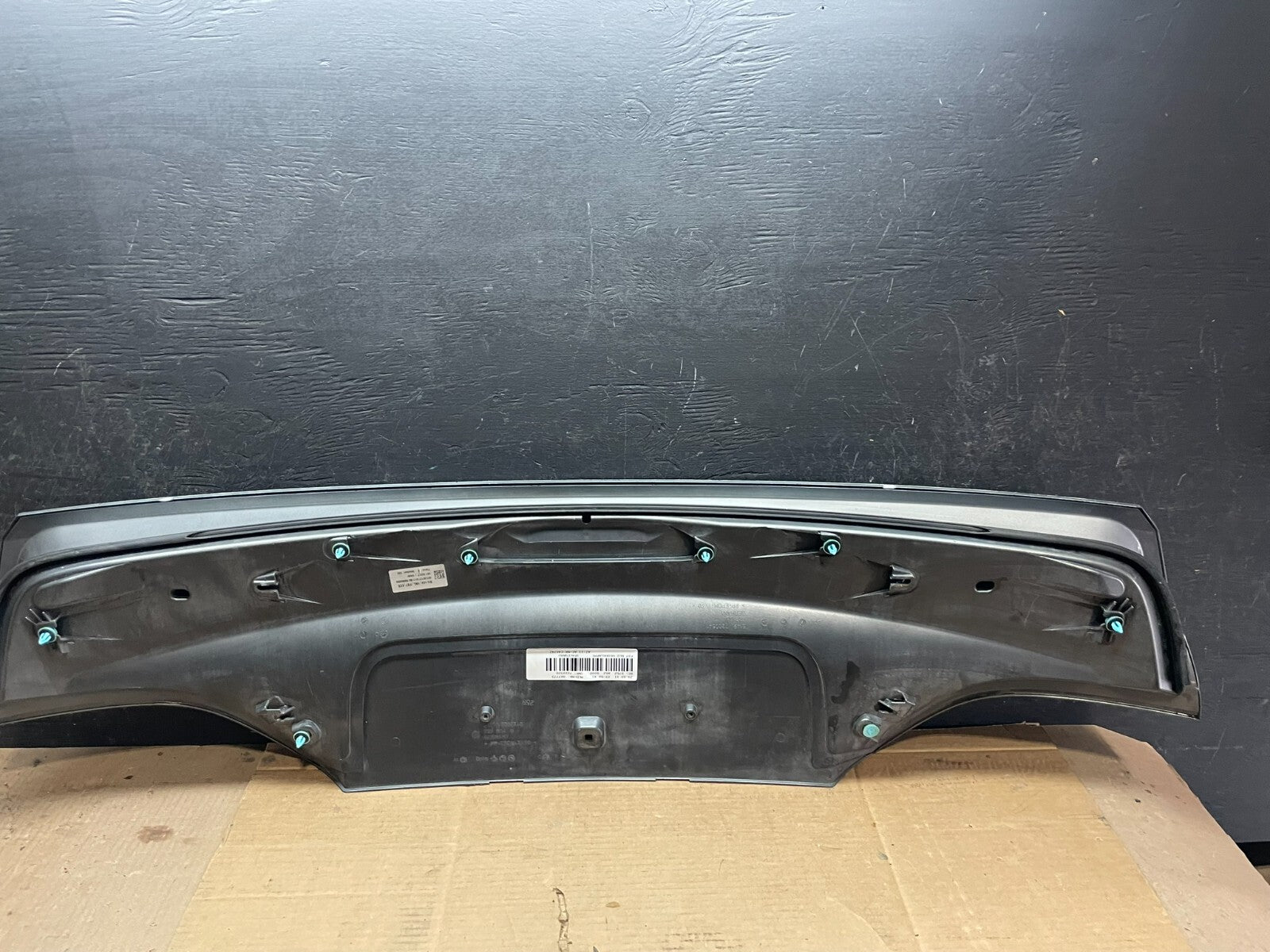 2010-2013 BMW F07 535i 550i GT Rear Trunk Lid Lower Bottom Trim Molding OE H71826