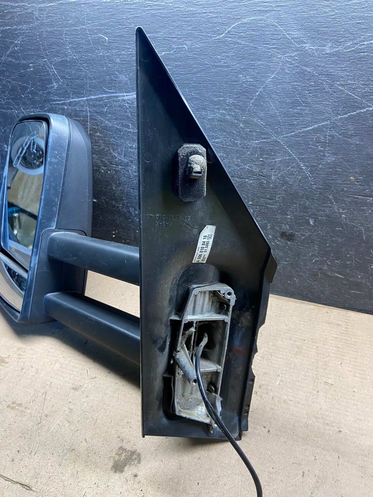 2007 to 2018 Mercedes-Benz Sprinter Left Driver Side View Door Mirror Q6030 DG7