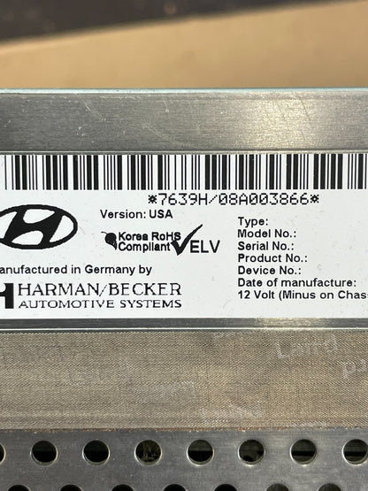 2008-2014 Hyundai Genesis Am Fm Cd Player Radio Receiver AD5920 DG5
