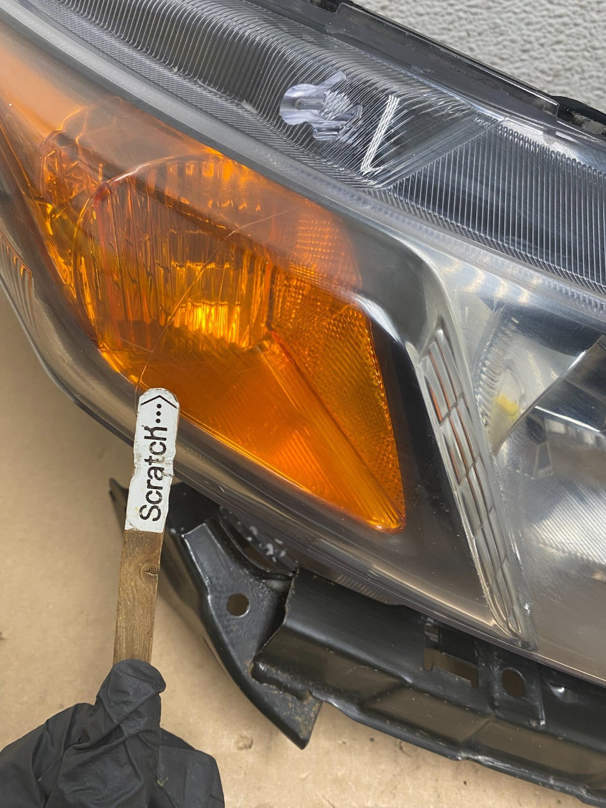 2012 Honda Civic Left+Right Side Headlights Halogen AG4826 DW4