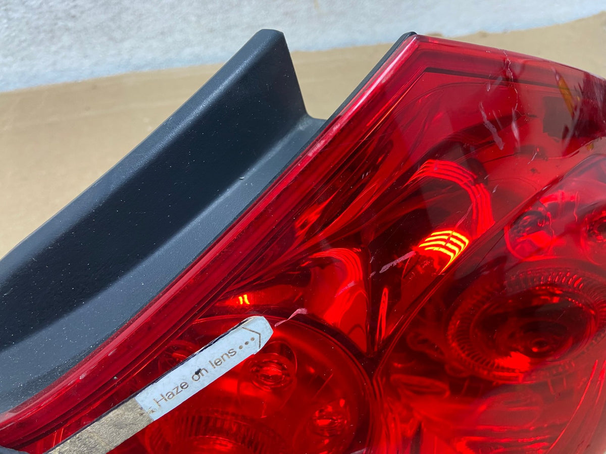 2007 to 2013 Infiniti G35 G37 Sedan Right Passenger Rh Tail Light AH8451 LK3