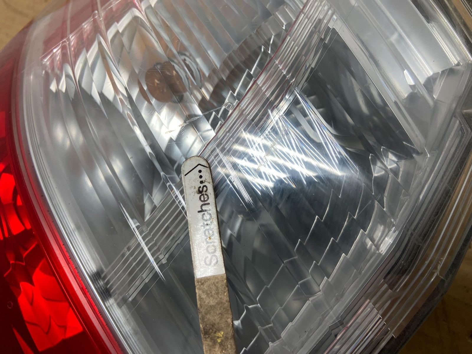 2009 to 2013 Honda Fit Left Driver LH Side Tail Light AD1061 DW3