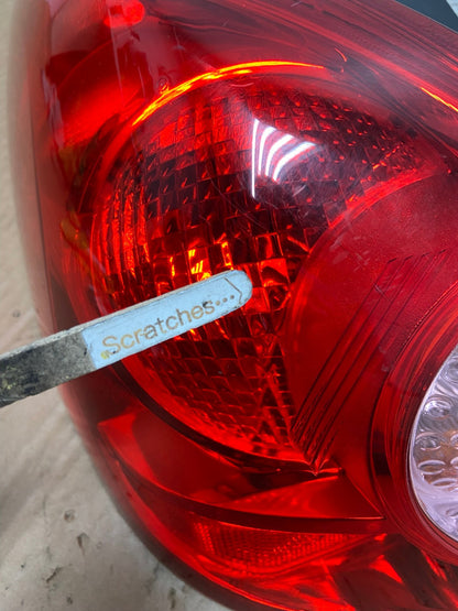 2007 - 2012 Nissan Versa Hatchback Left Driver Side Lh Tail Light AI5582 LK3
