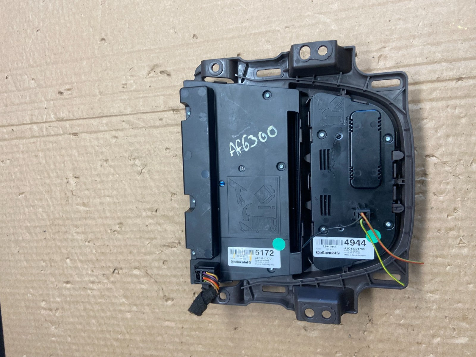 2012 - 2016 Buick Verano Radio Climate Control Unit Heater Ac Temp AF6300 DG4