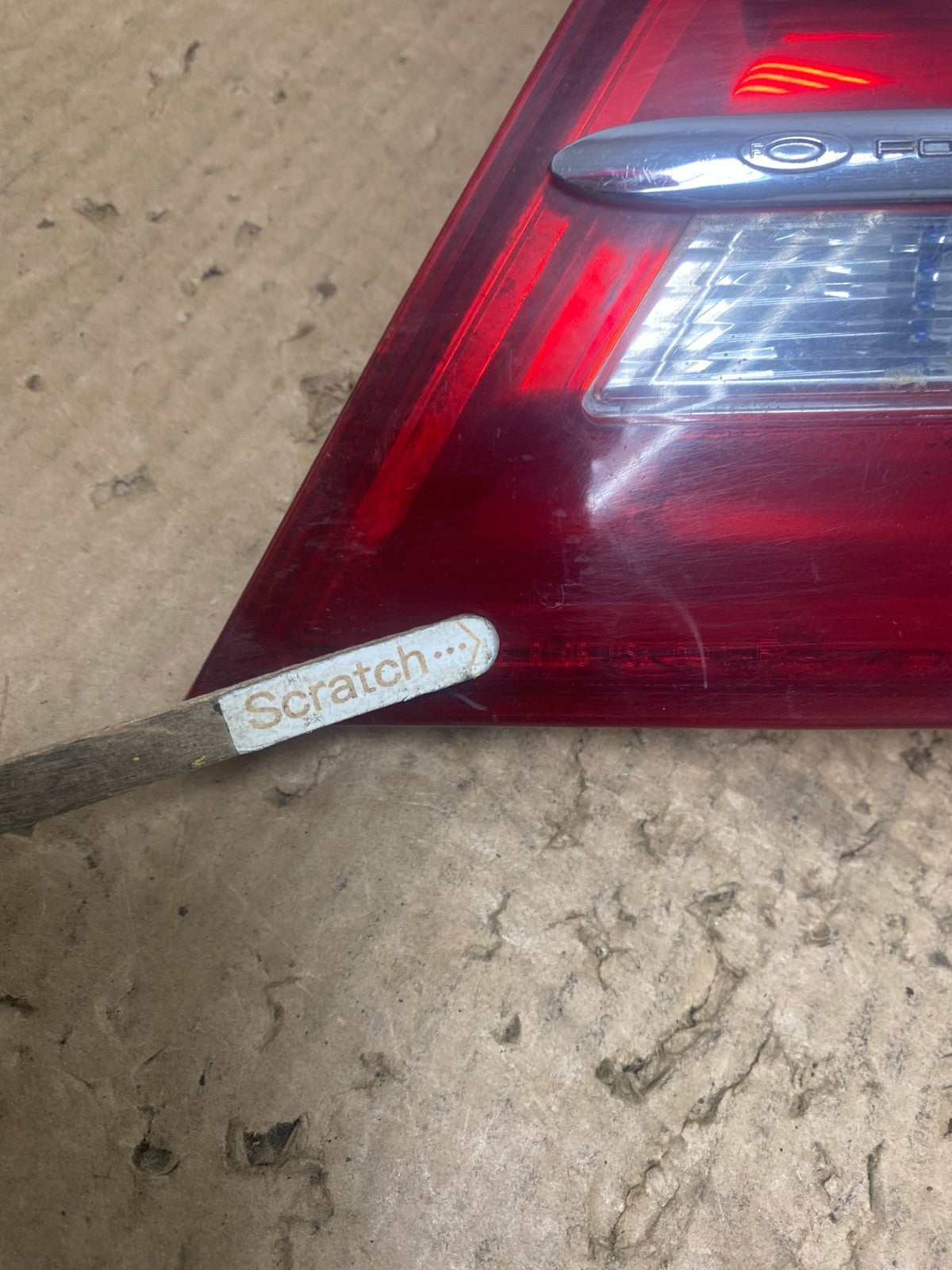 2007 2008 2009 Acura Mdx Right Passenger Rh Side Inner Tail Light Oem W7606 DW3