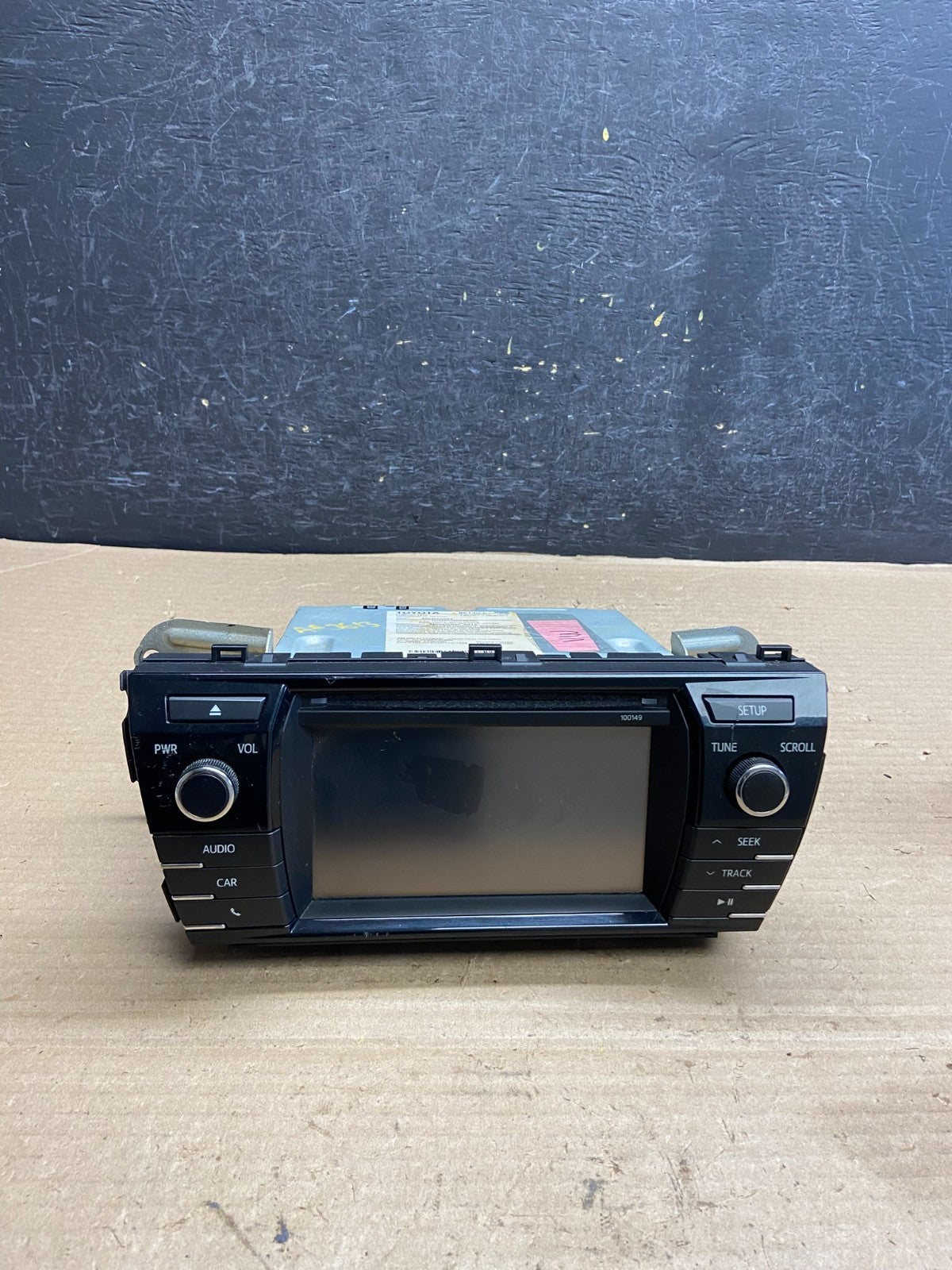 2014 to 2015 Toyota Corolla Radio Stereo CD Player Screen Display AH3613 DG0