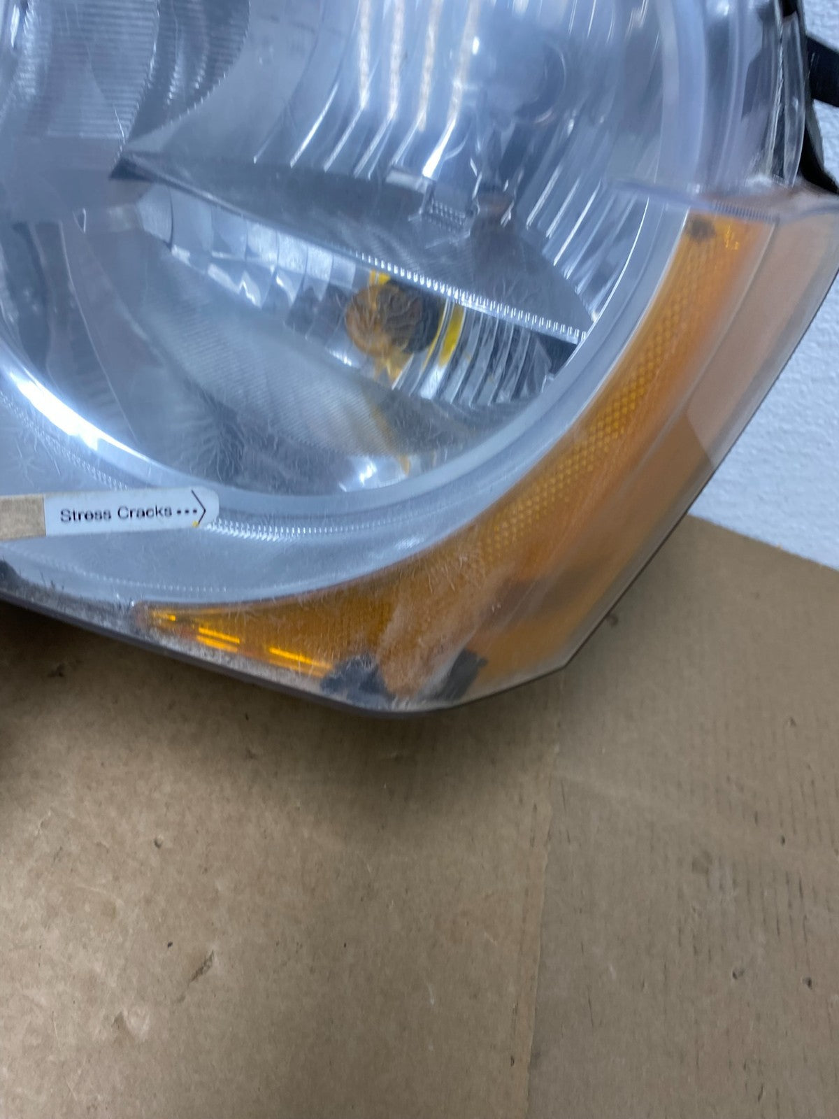 2009-2010 Jeep Grand Cherokee Left+Right Set Halogen Headlights AC3422 DW6