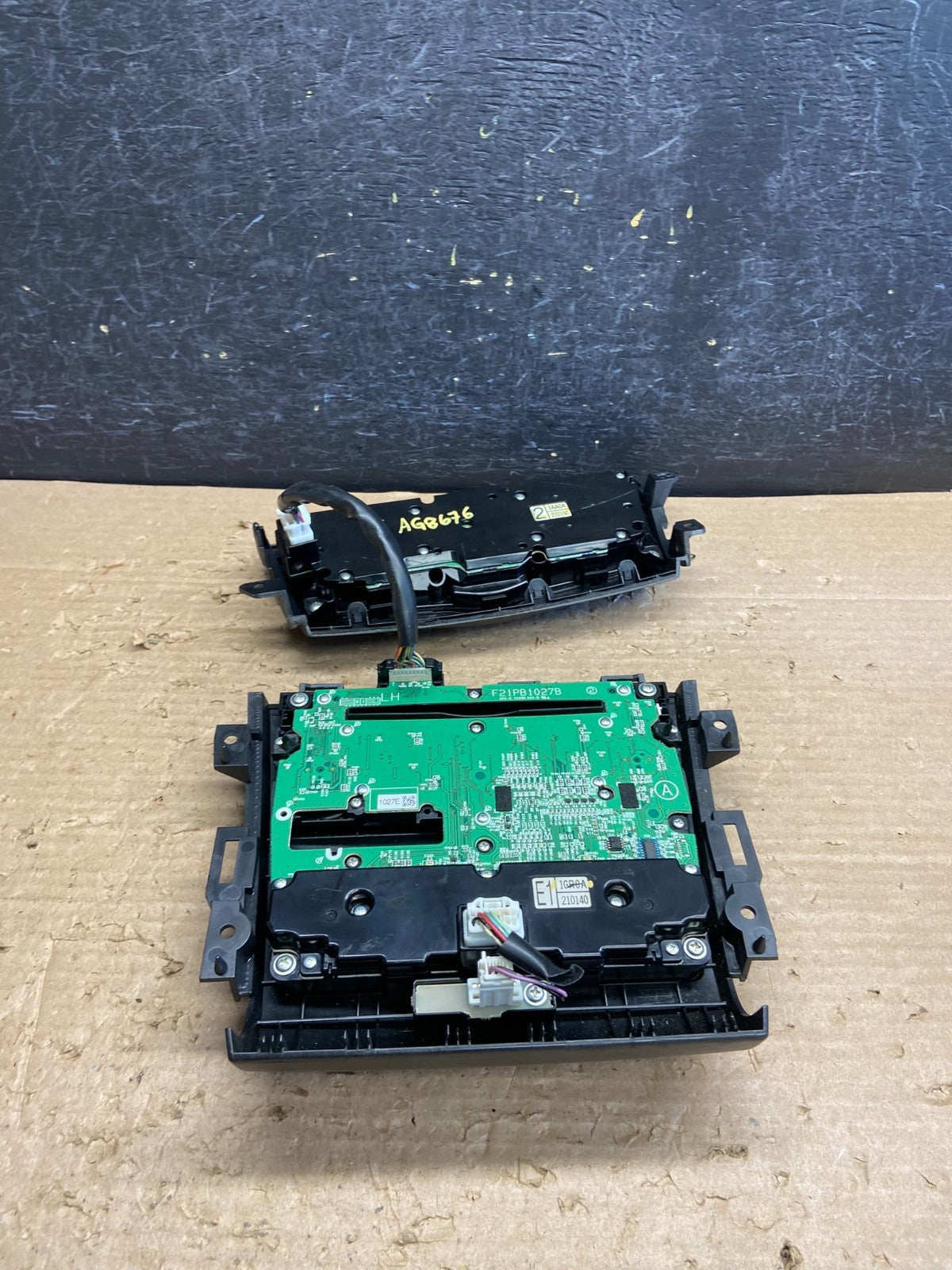 2009 - 2010 Nissan Murano AM FM Radio CD Climate Control Panel ag8676 DG3