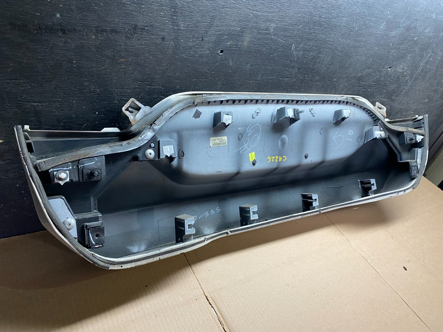 2013 to 2016 Ford Fusion Trunk Tail Gate Panel Molding License Trim OEM C42266