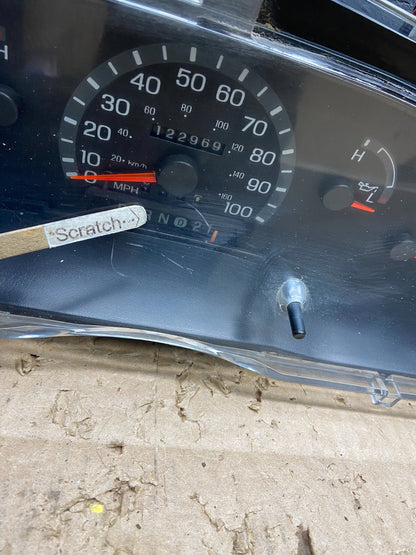 2001 - 2002 Ford Econoline E250 E350 Van Speedometer Instrument Cluster v7756 DG3