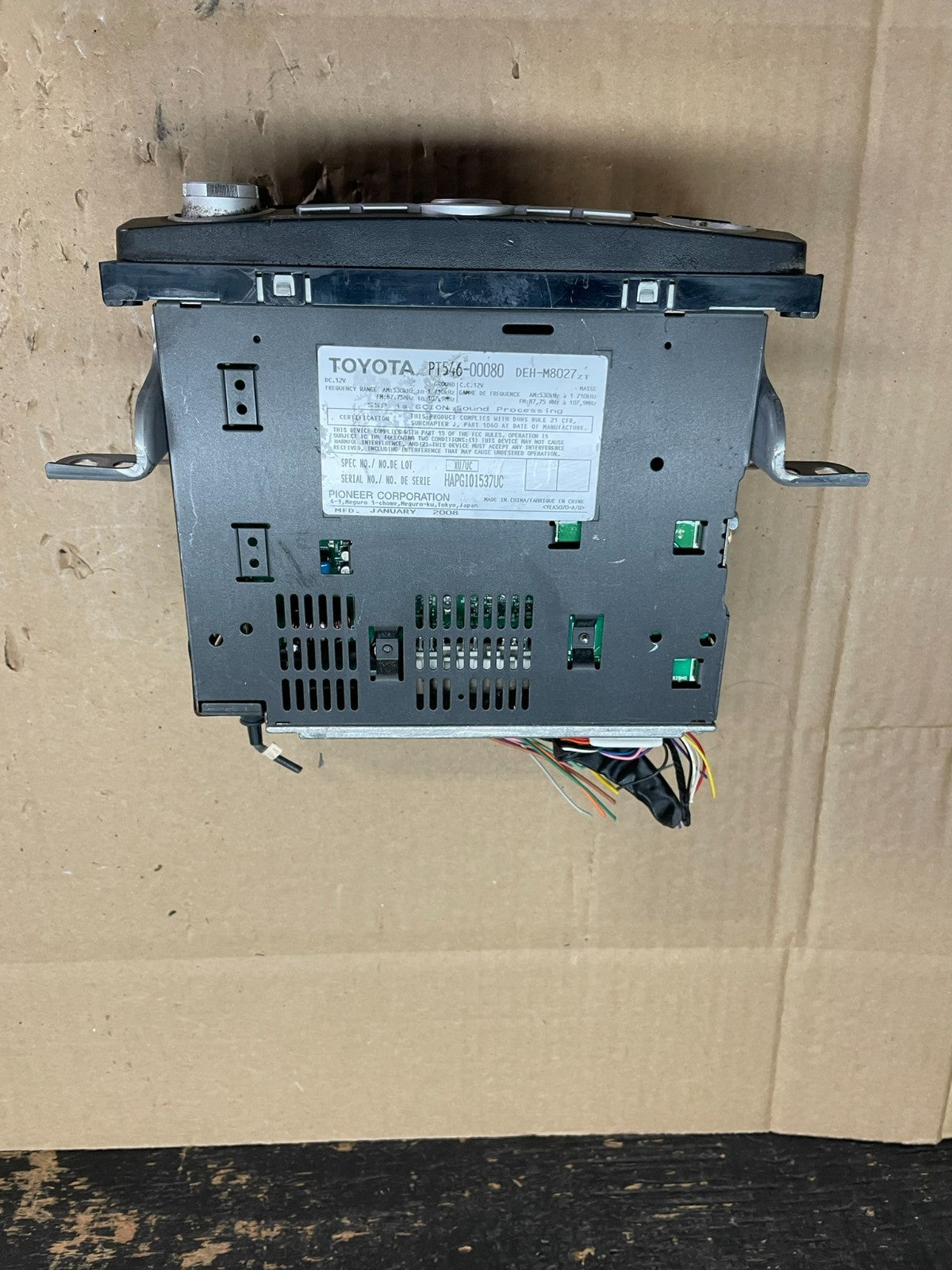 2005-2010 Scion xB xD tC Am Fm Cd Player Radio Receiver OEM ab2915 DG7
