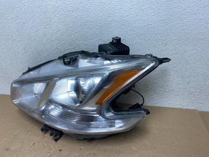 Halogen 2009 to 2014 Nissan Maxima Left Driver LH Side Headlight AG5800 DW1