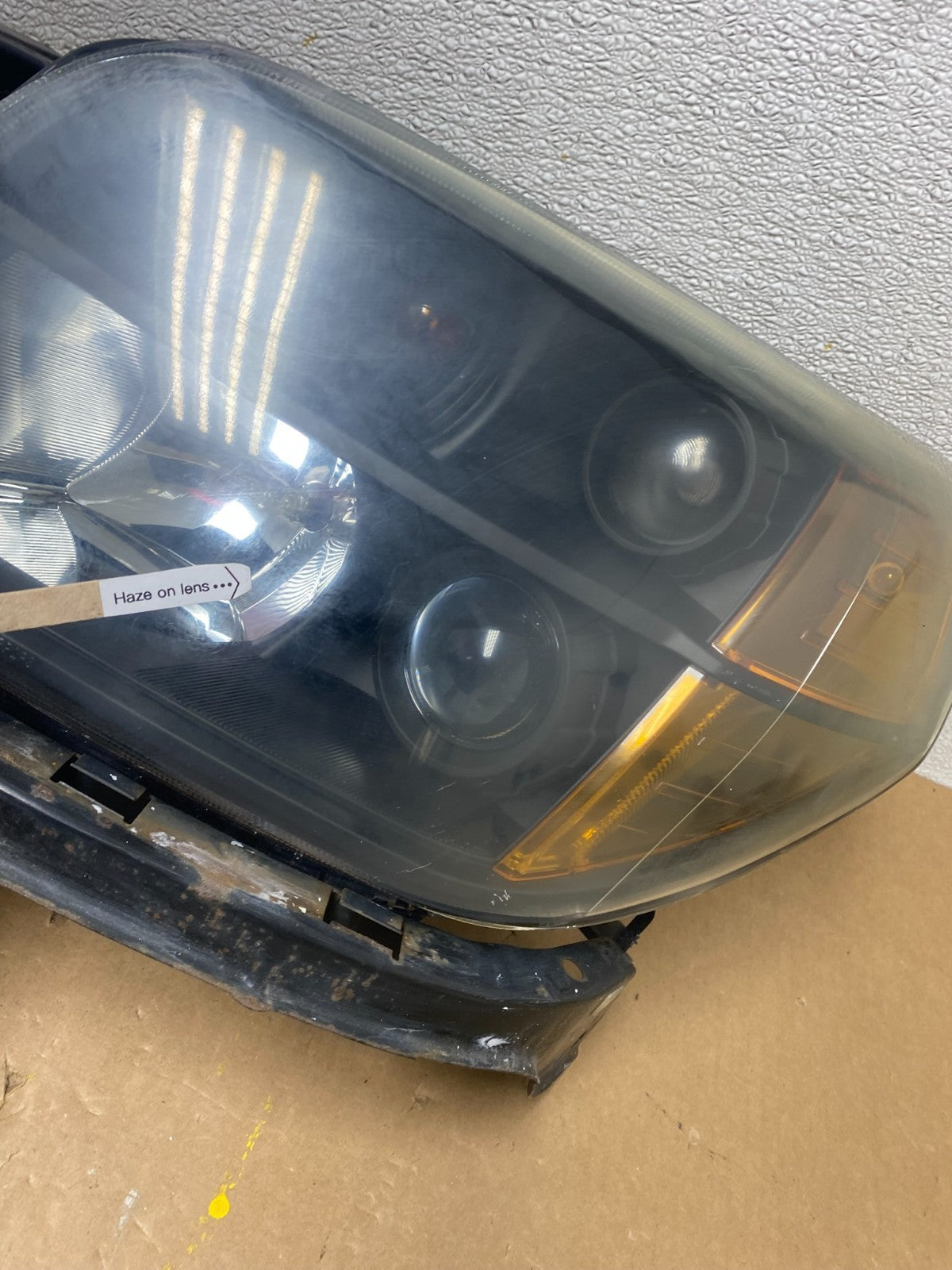 Halogen 2006 - 2008 Honda Pilot Left+Right Black Headlights Aftermarket Z7888 DG6