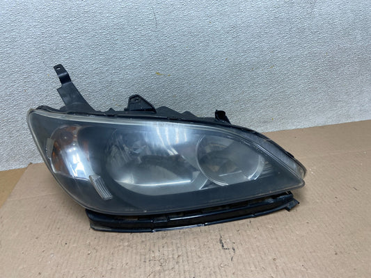 2004 2005 Honda Civic Sedan Headlight Halogen Right Passenger Rh Z6109 DW0