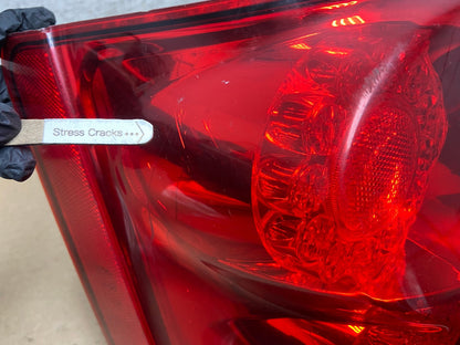 2011 to 2018 Dodge Grand Caravan Left Driver Tail Light Led AH4239 LK4
