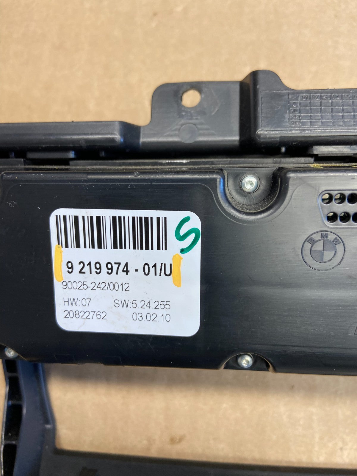 2007-2013 Bmw X5 AC Heater Climate Control Temperature Panel Trim Oem AB1893 DG4