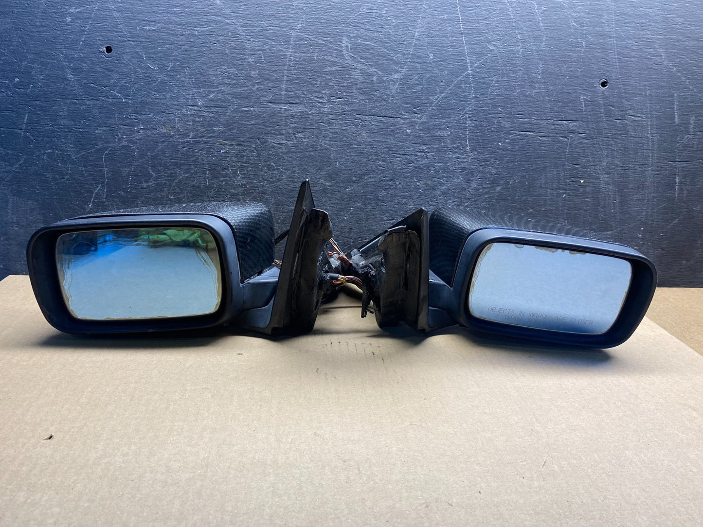 2001 2002 2003 BMW 3-Series Left+Right Set Side View Door Mirror AH1654 DG10