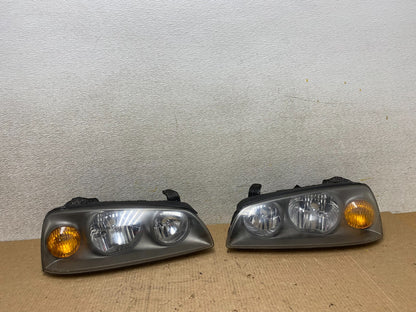 2004 2005 2006 Hyundai Elantra Left+Right Set Halogen Headlights W5325 DW0