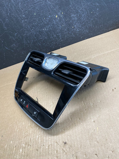 2011 - 2014 Chrysler 200 Dash Radio Bezel Trim Clock Hazard Bezel ac6315 DG2