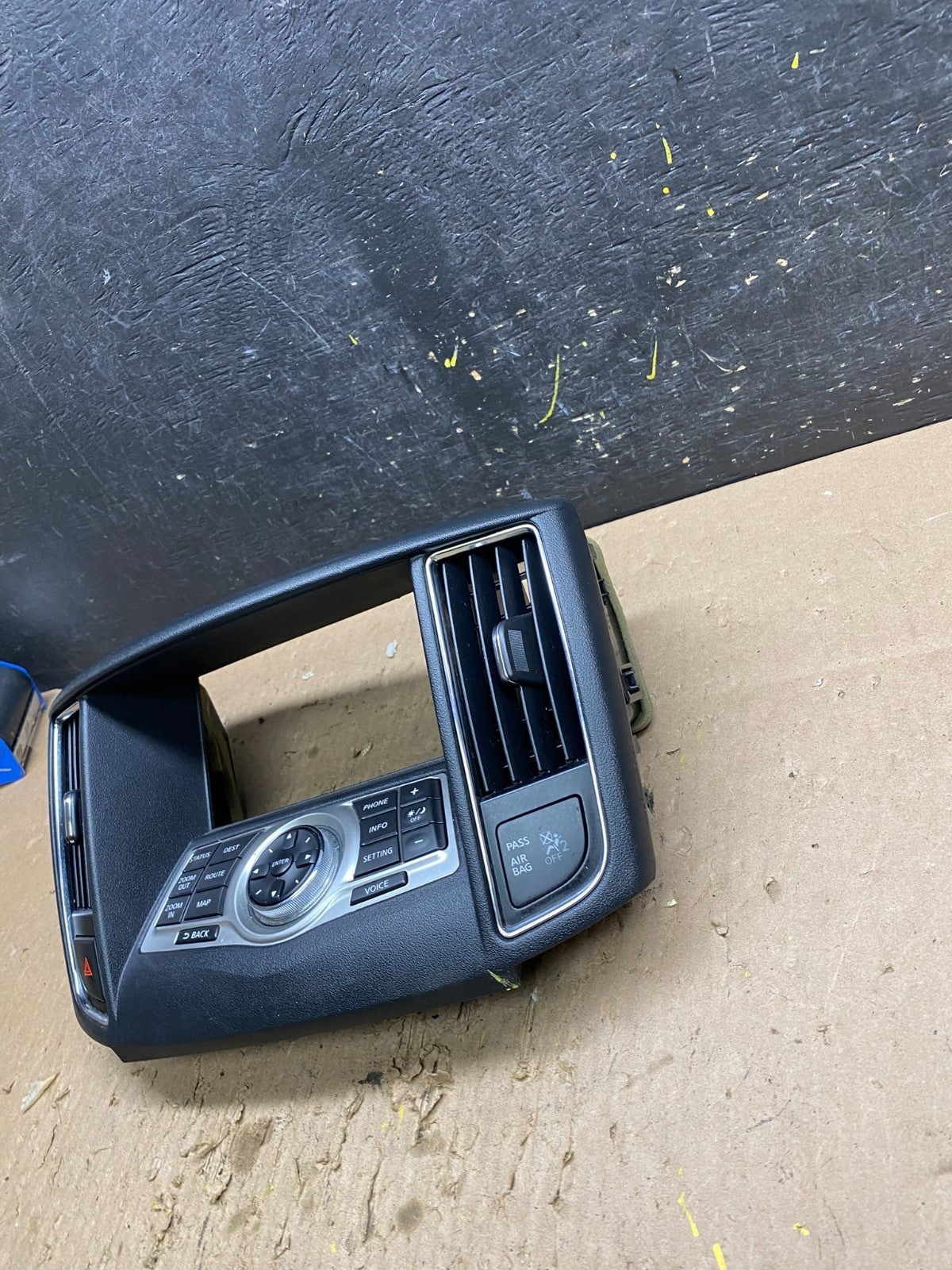 2011 2012 2013 Nissan Maxima Radio Audio Panel Control Bezel Trim t8573 DG2