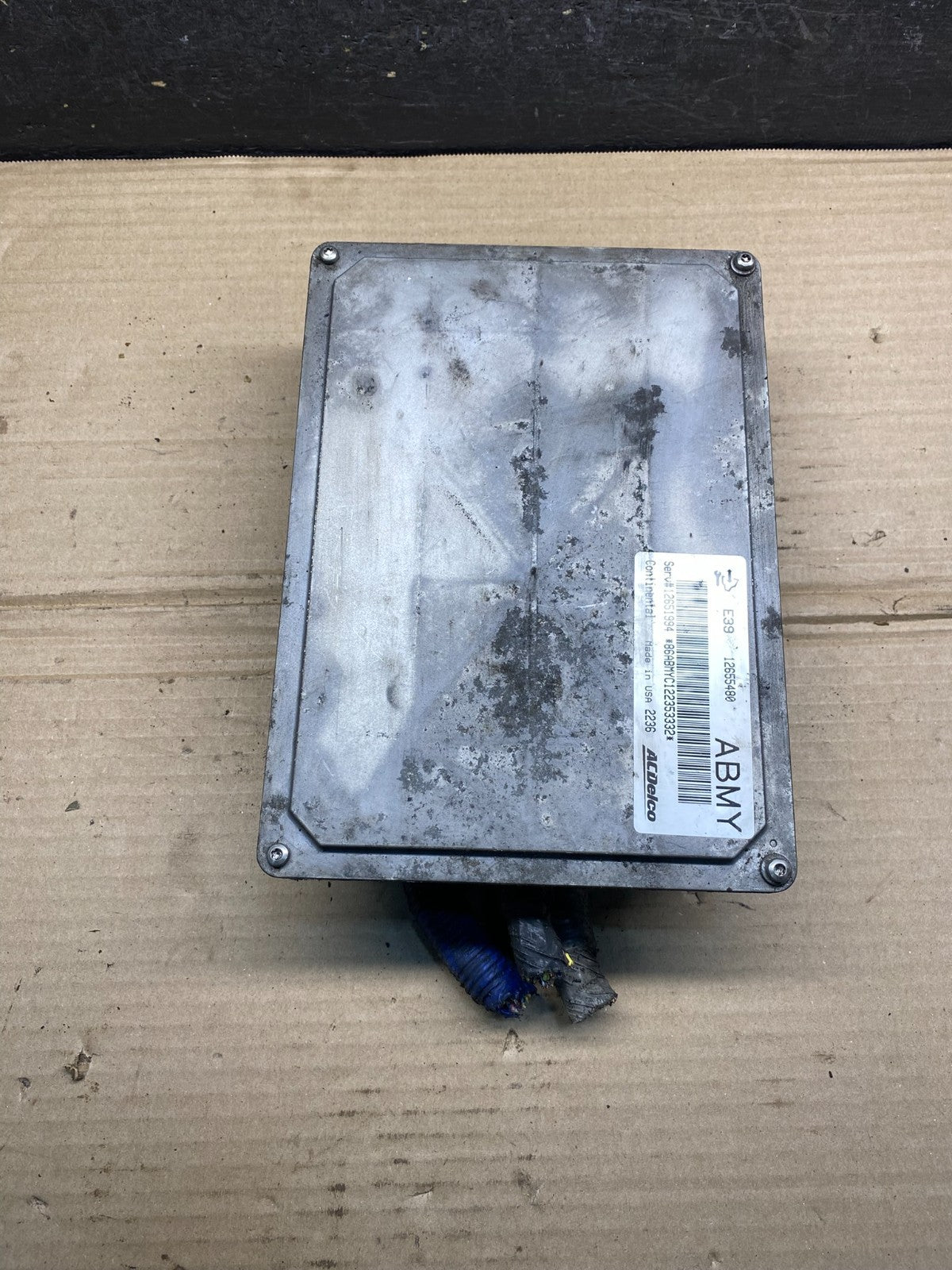 2012 to 2016 Chevrolet Impala Ecu Engine Control Module Unit Ecm ah9631 DG1