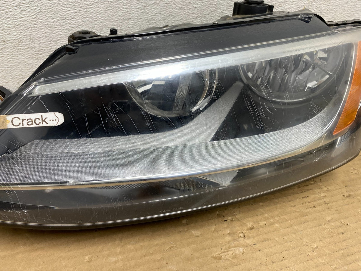 2011 to 2014 Volkswagen Jetta Left Driver LH Headlight Halogen DEPO AG9230 DW3