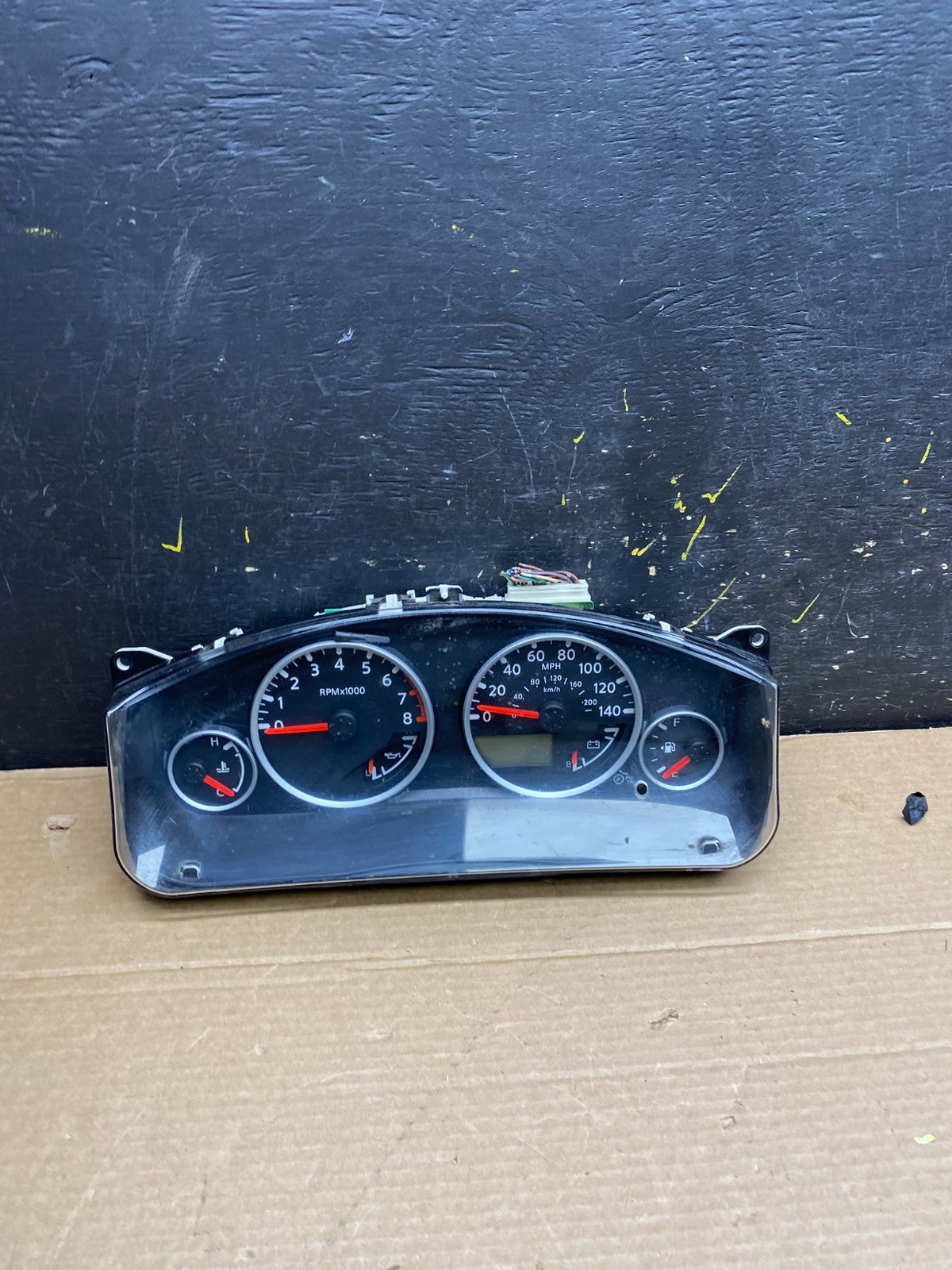 2008 Nissan Xterra Frontier Speedometer Cluster Gauge OEM W0277 DG0