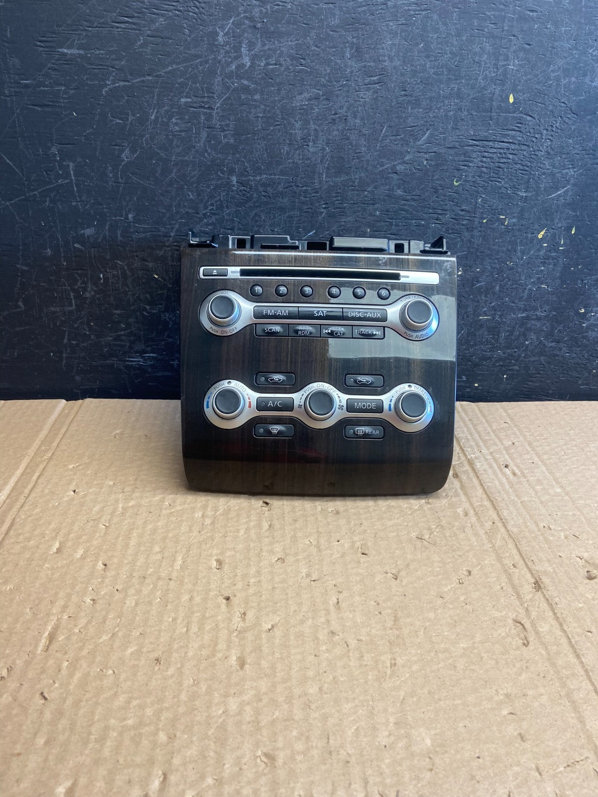 2012 2013 2014 Nissan Maxima Radio Audio Panel Control Bezel Trim af6261 DG0