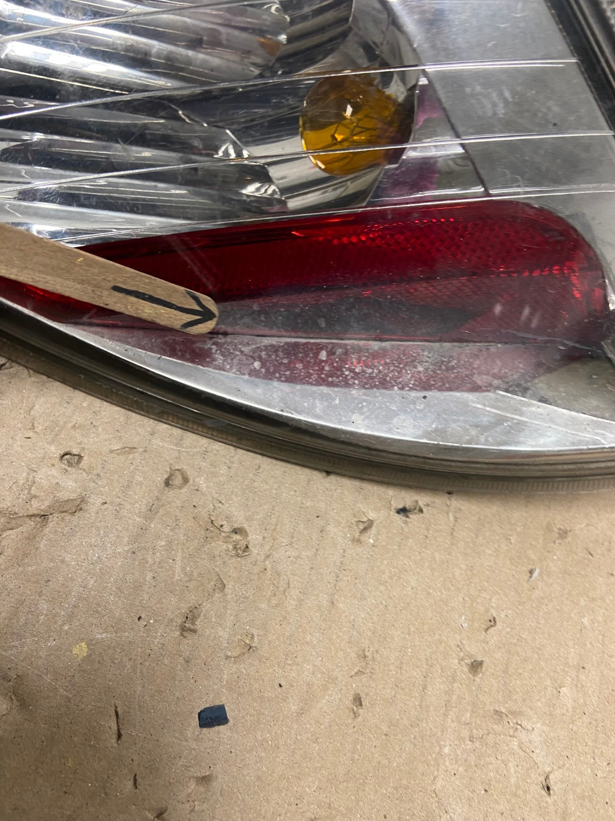 2006 2007 2008 Mitsubishi Eclipse Right Passenger RH Tail Light AG6937 LK5