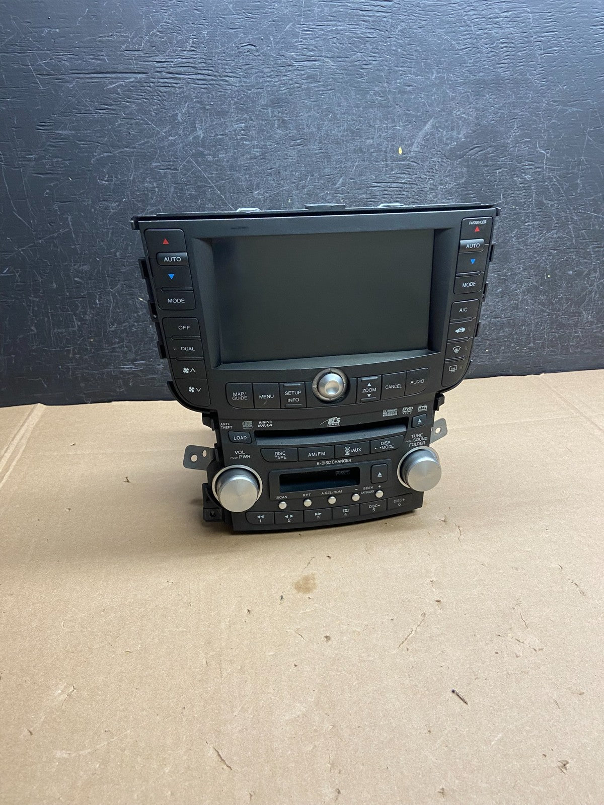 2007 2008 Acura TL Screen Display Navigation Radio Climate Control OE AI6256 DG0