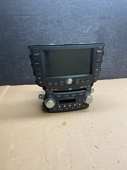 2007 2008 Acura TL Screen Display Navigation Radio Climate Control OE AI6256 DG0