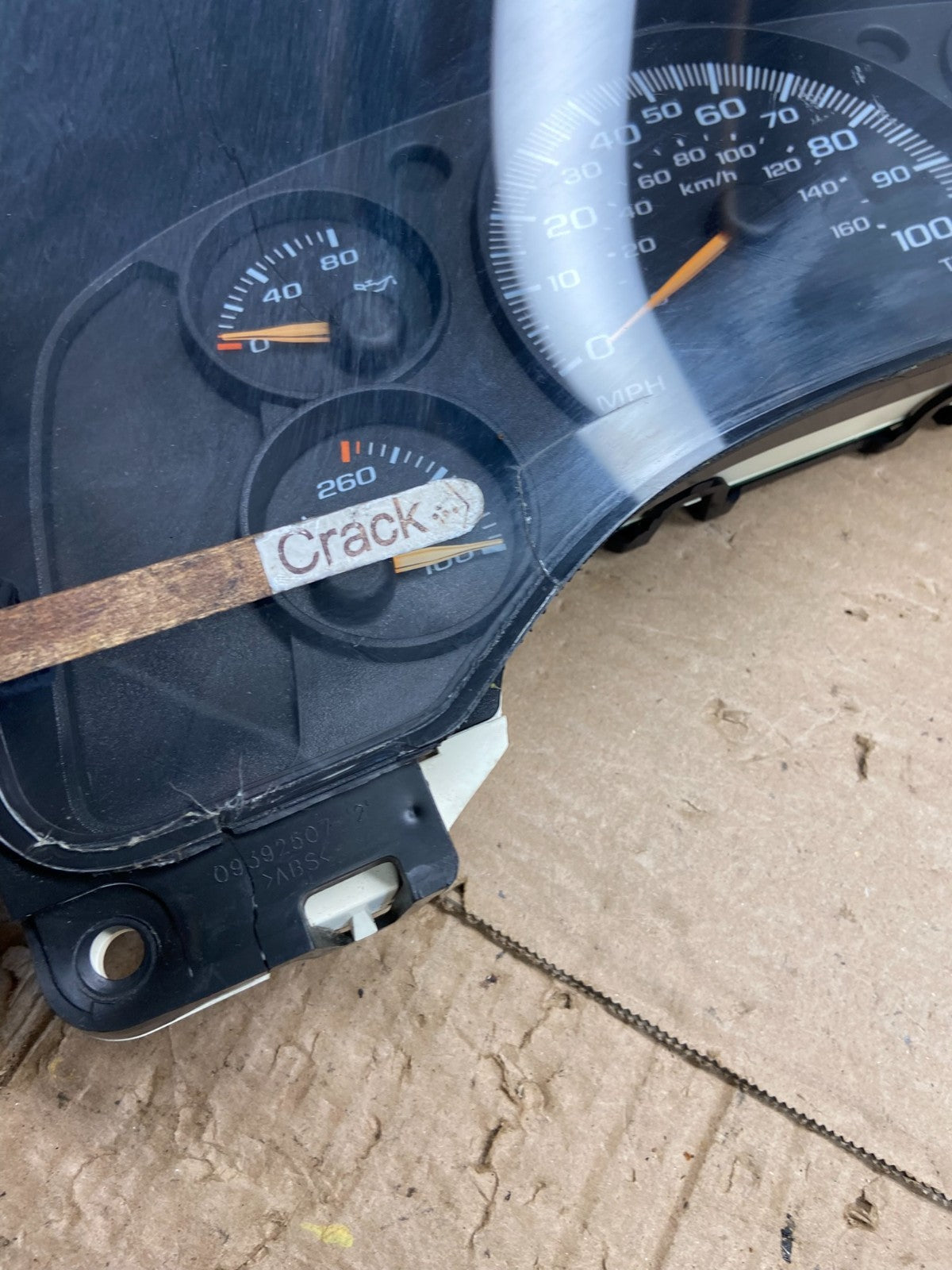 2004 to 2007 Chevrolet Express Speedometer Cluster Gauge AG0319 DG3