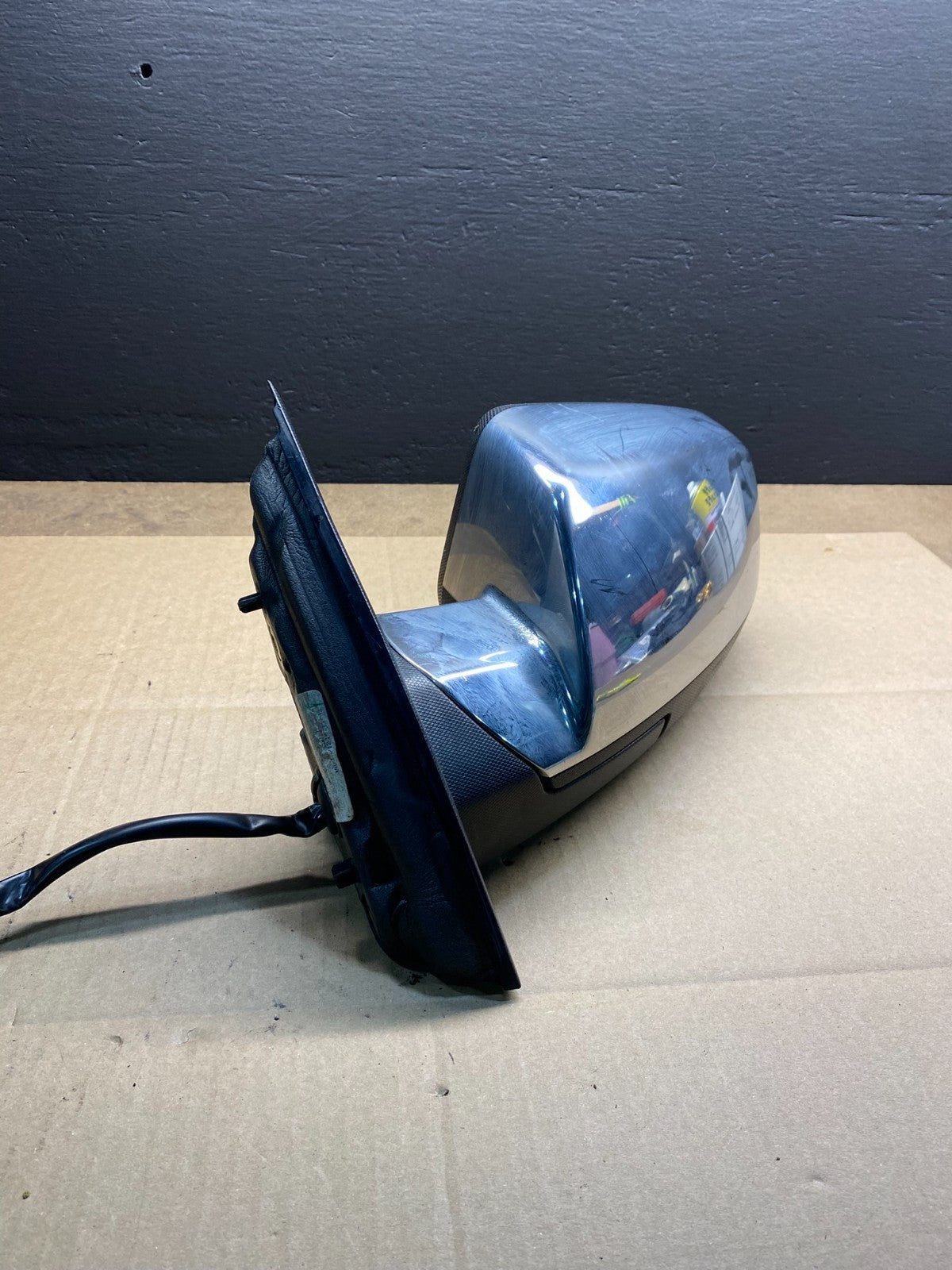 2010 to 2015 GMC Terrain Left Driver Lh Heated Chrome Door Mirror OEM AB4073 DW1