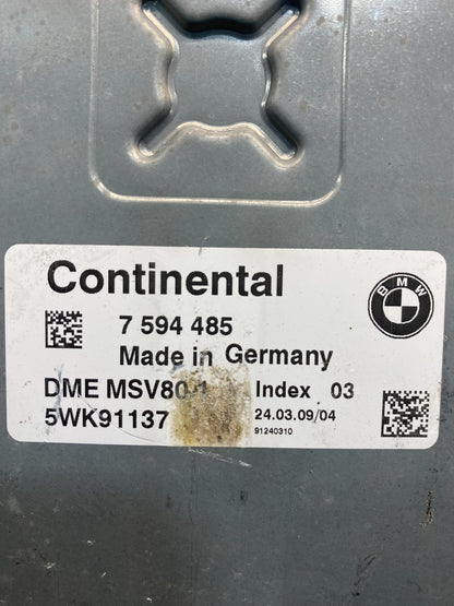 2007 to 2011 Bmw 328i Ecm Ecu Engine Computer Module AE7461 DW2