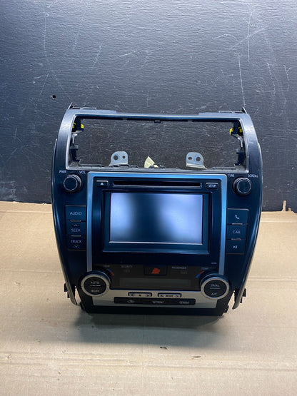 2012 2013 Toyota Camry Radio CD Navigation Screen Display AE9880 DW0