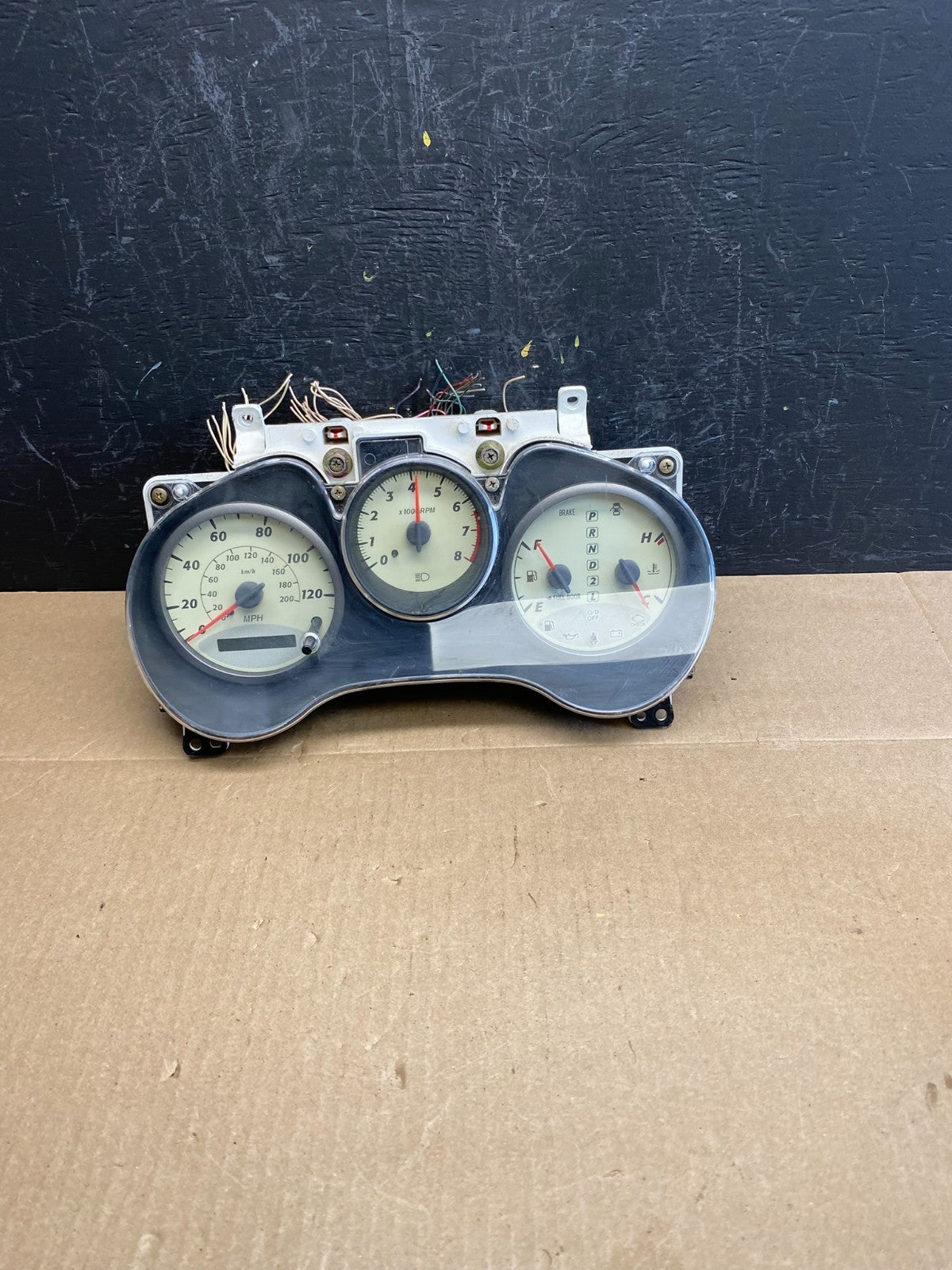 2001 2002 2003 Toyota Rav4 Speedometer Insrument Gauge Cluster Bezel AC6216 DG0