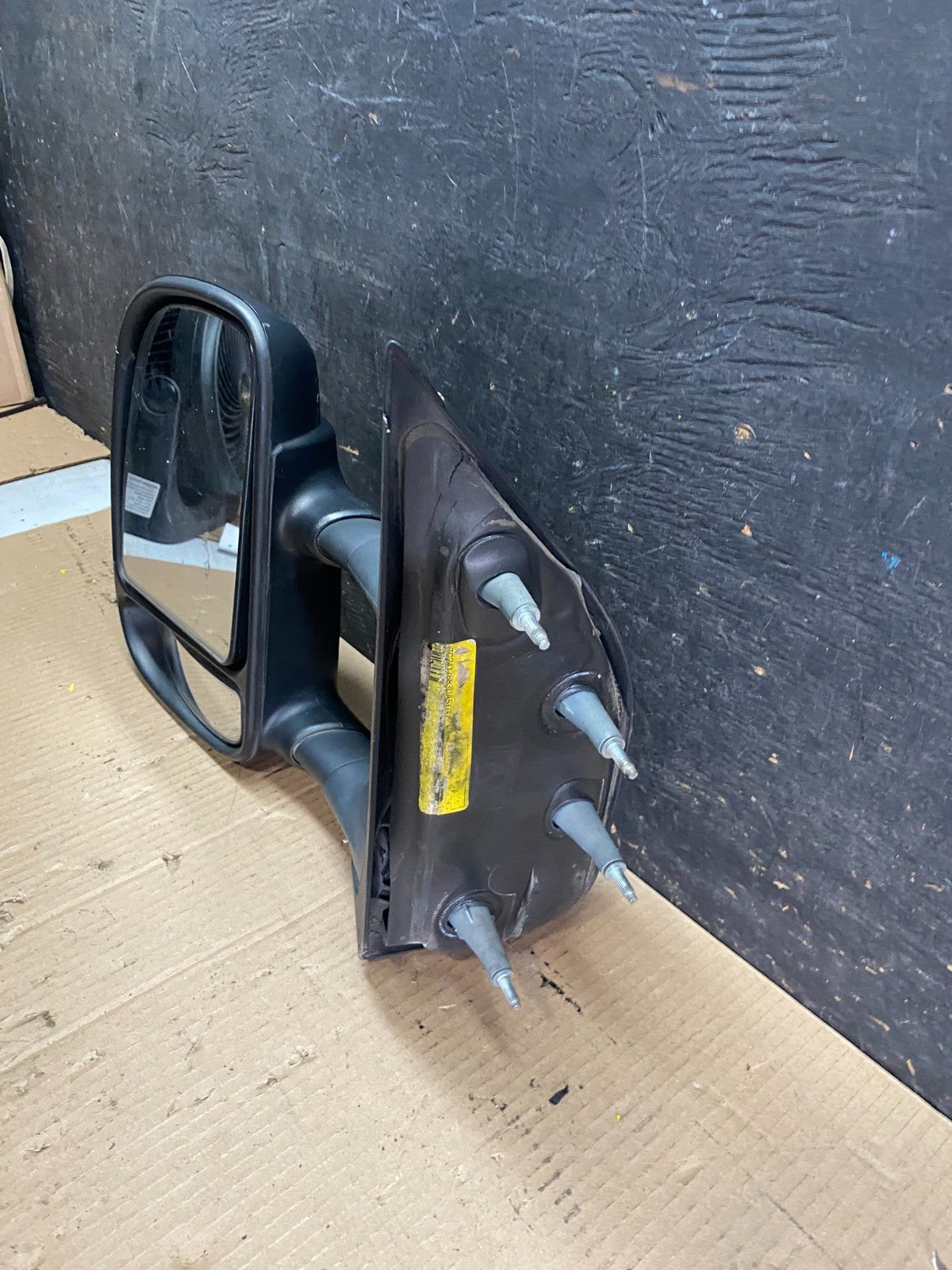 2002 to 2008 Ford E150 Van Left Driver Side Door View Two Arm Mirror Q3144 DG9