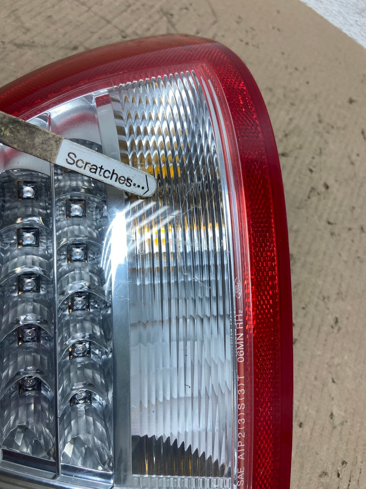2006-2009 Mercury Milan Right Passenger Side Tail Light AE8881 LK3
