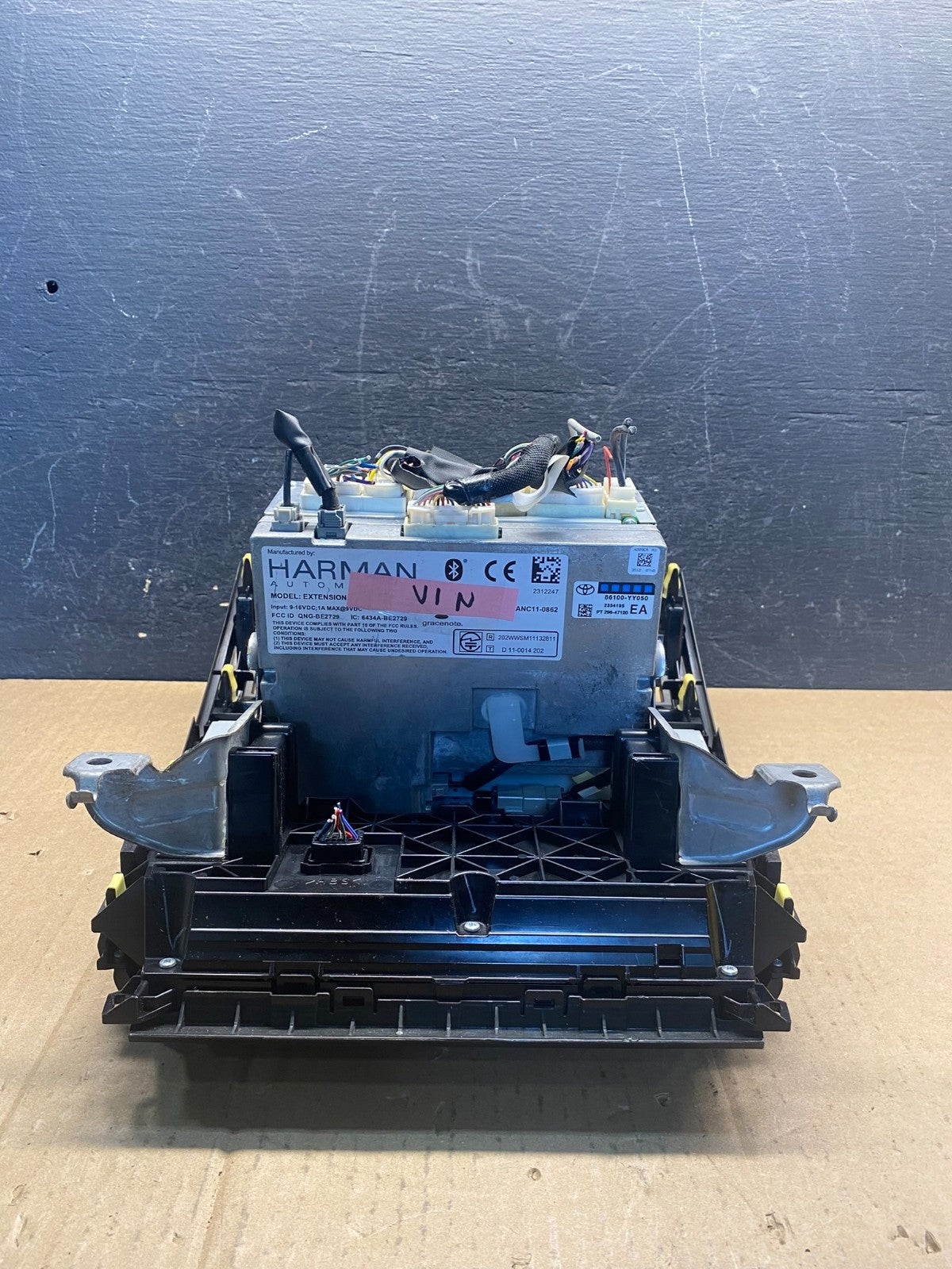 2012 2013 2014 Toyota Camry Radio CD Screen Display Climate Control OE AG3762 DG5