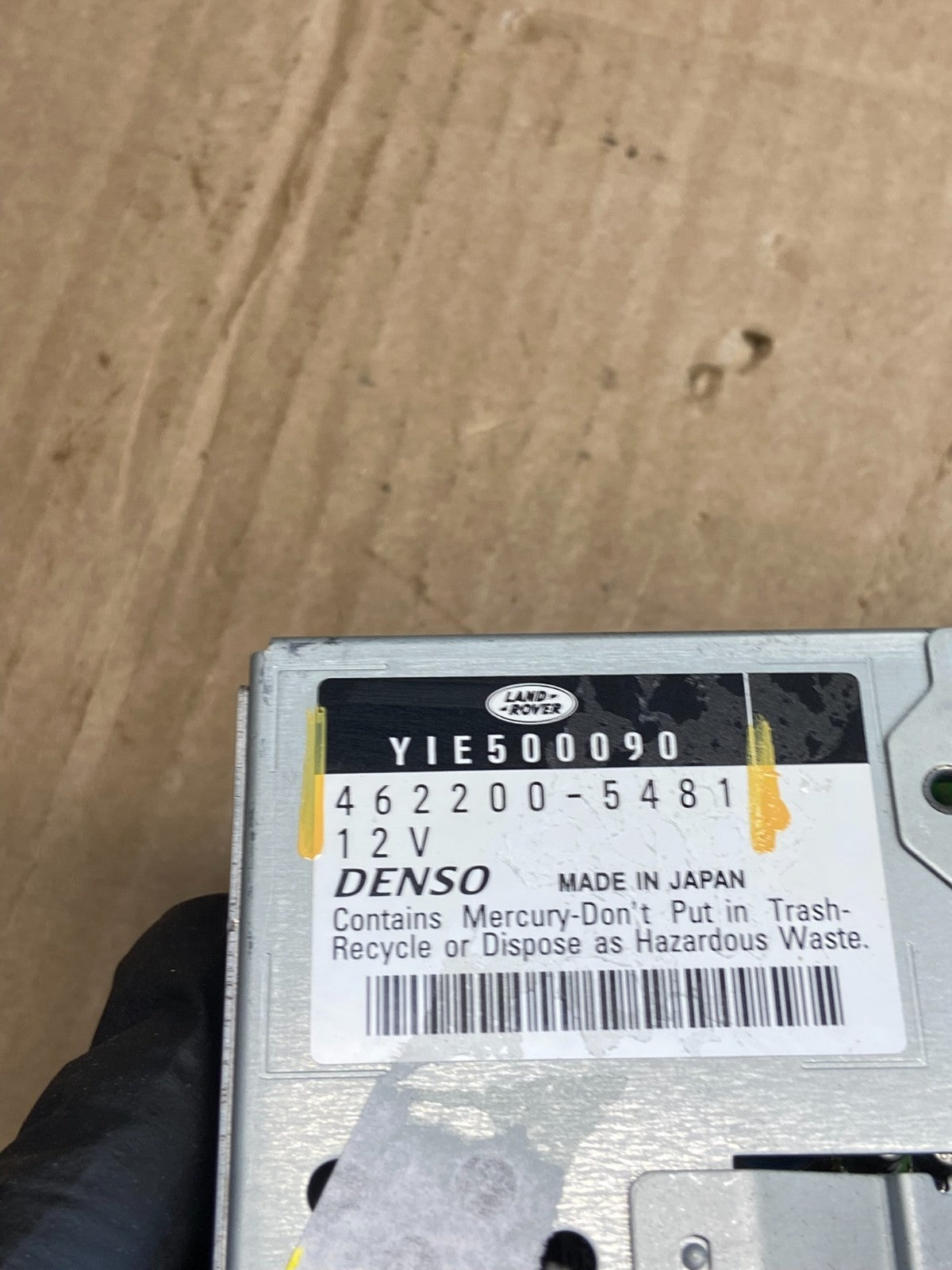 2006-2009 Land Range Rover Sport Screen Navigation Radio Display ae1689 DG7