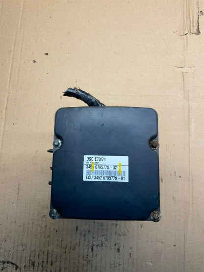 2007 to 2010 BMW X5 E70 ABS Anti-Lock Brake Pump 3451 6795778 V1980 DG4