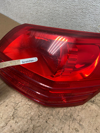 2008 to 2015 Nissan Rogue Right Passenger Rh Side Tail Light Oem Z1070 DW3