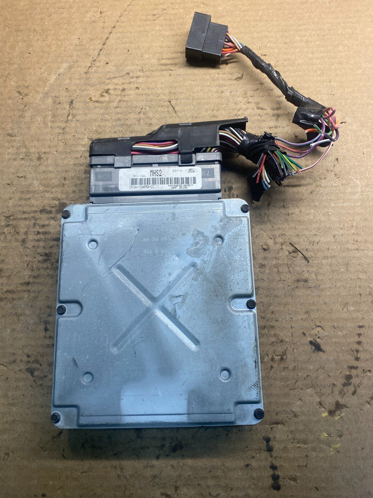 2002 Ford Mustang 4.6L Engine Control Unit ECU Computer Module aa0755 DG0