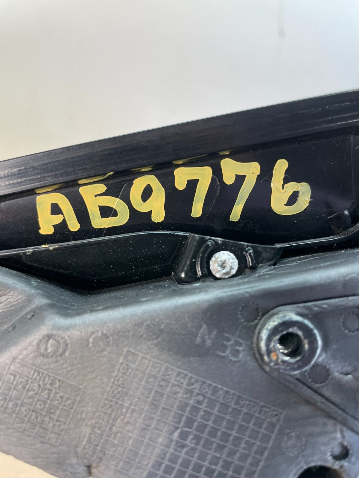 2008 to 2009 Mercedes C-Class Right Passenger View Door Mirror AG9776 DW8