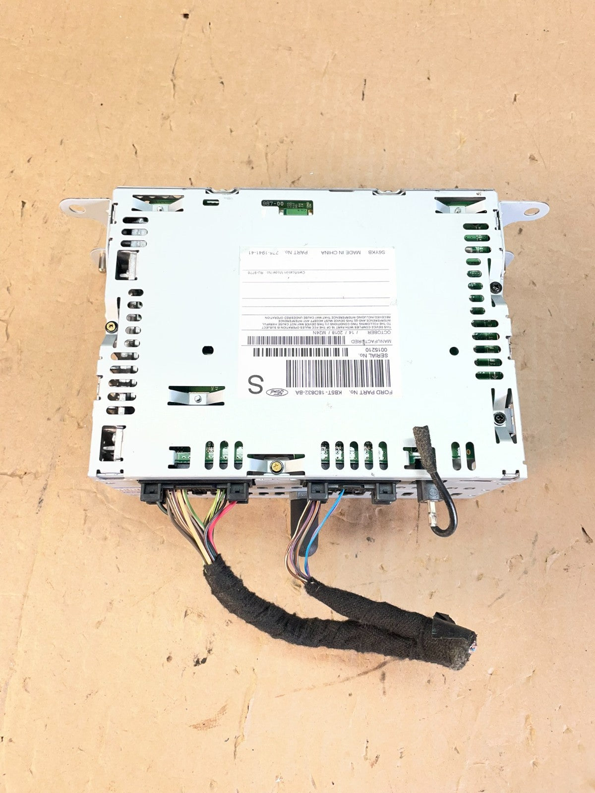 2019 Ford Explorer Audio Equipment Radio Receiver AM FM CD AD5927 DW5